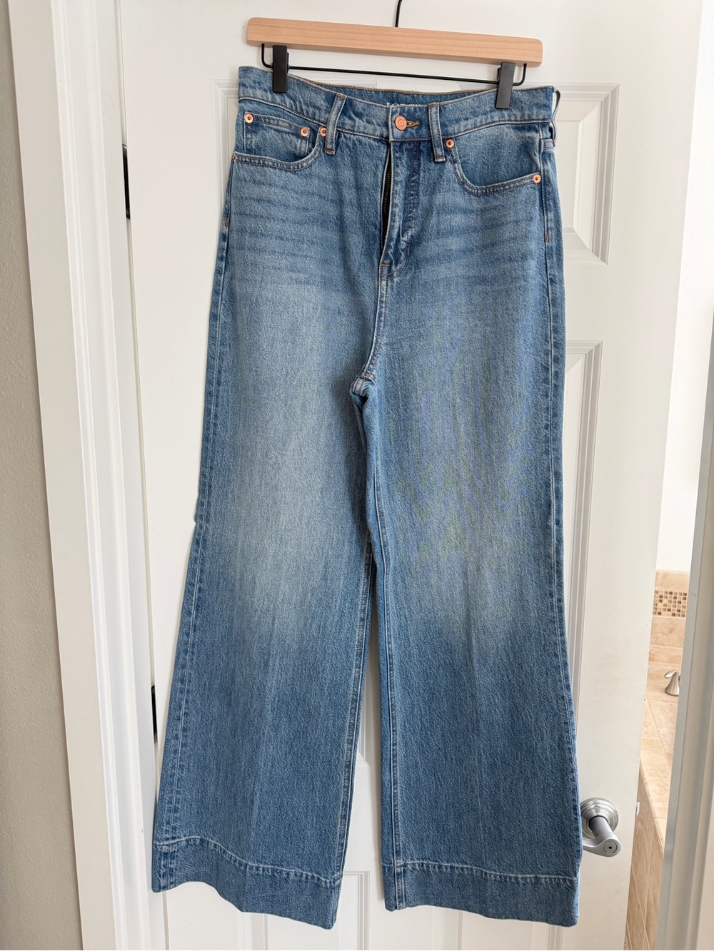 Classic Wide-Leg Women's Trouser Jeans
